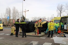 Gewonde na ongeval Zuiderzeeweg