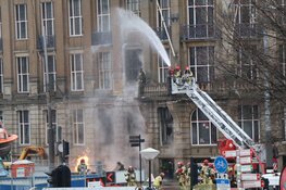 Grote brand voor hotel in hartje Amsterdam