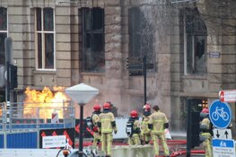Grote brand voor hotel in hartje Amsterdam