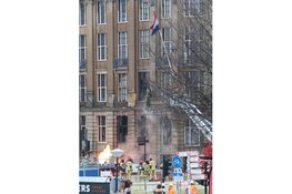 Grote brand voor hotel in hartje Amsterdam