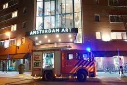 Hotel aan Spaarndammerdijk kort ontruimd na brand