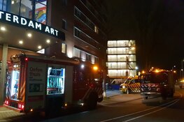Hotel aan Spaarndammerdijk kort ontruimd na brand