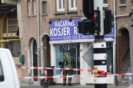 Geen explosief aangetroffen bij Joods restaurant Amsterdam