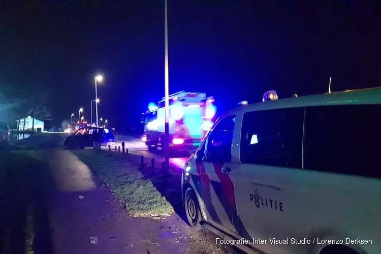 Grote brand in schuur Amsterdam-Noord