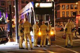 Fietser in aanrijding met tram bij Leidseplein