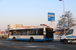Brand in bus in Diemen