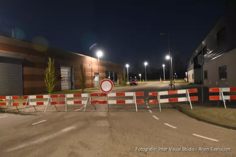Gaslek in bedrijfspand Westpoort