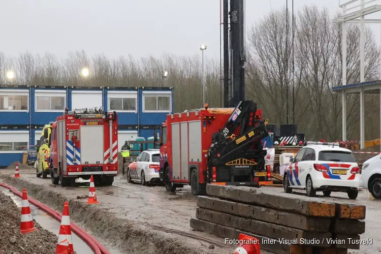 Dode bij arbeidsongeval op bouwplaats bij bedrijfspand Amsterdam