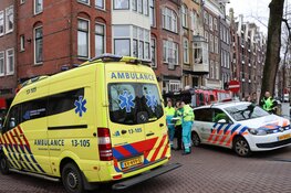 Brand in grachtenpand