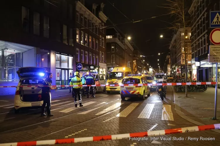 Steekpartij Albert Cuypstraat, 1 gewonde, 4 verdachten aangehouden