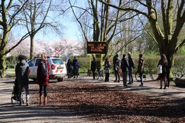 Opnieuw drukte in Bloesempark