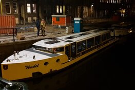 Brand op rondvaartboot