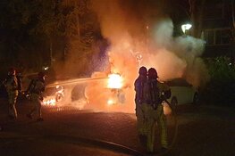 Ravage na brand in Oostzaan: vier auto&#39;s in de fik