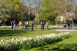 Veel boetes uitgedeeld in Amsterdamse Westerpark