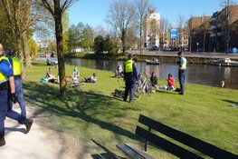 Veel boetes uitgedeeld in Amsterdamse Westerpark