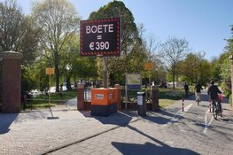Veel boetes uitgedeeld in Amsterdamse Westerpark