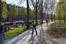 Veel boetes uitgedeeld in Amsterdamse Westerpark