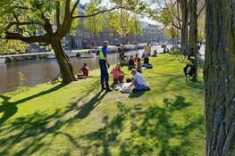 Veel boetes uitgedeeld in Amsterdamse Westerpark