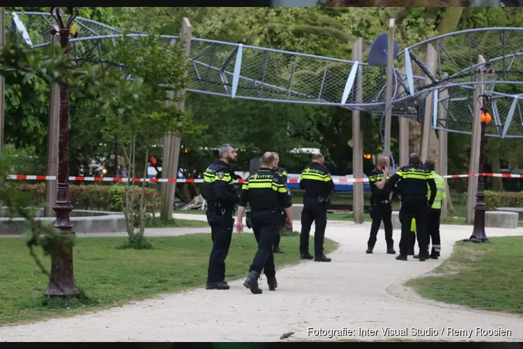 Schietpartij bij speeltuin: één verdachte aangehouden
