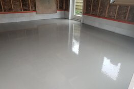 De gietvloer in combinatie met vloerverwarming