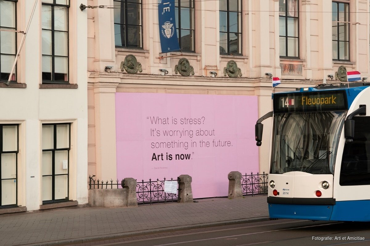 "Art is Now" zegt kunstenaarsvereniging Arti et Amicitiae!