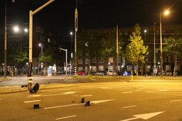 Bestuurder in levensgevaar na eenzijdig ongeval Stadionplein