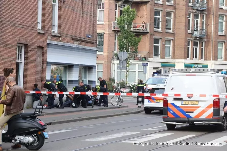 Vijf personen aangehouden na geweldsincident Amsterdam