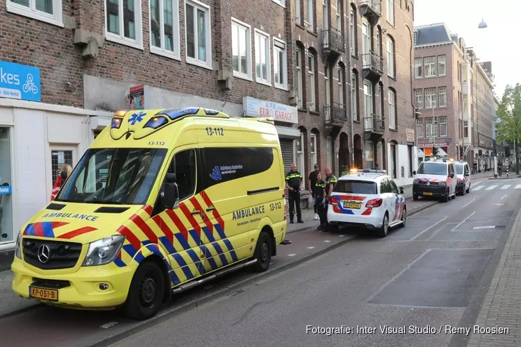 Politie valt woning Jan van Galenstraat binnen