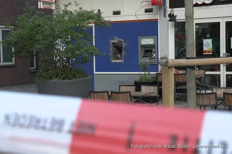 Plofkraak op Rabobank-geldautomaat in Amsterdam