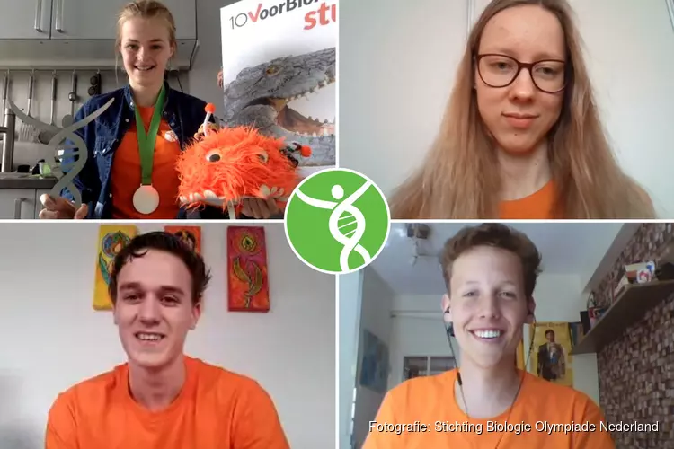 Berit Kooter wint de 30e Biologie Olympiade