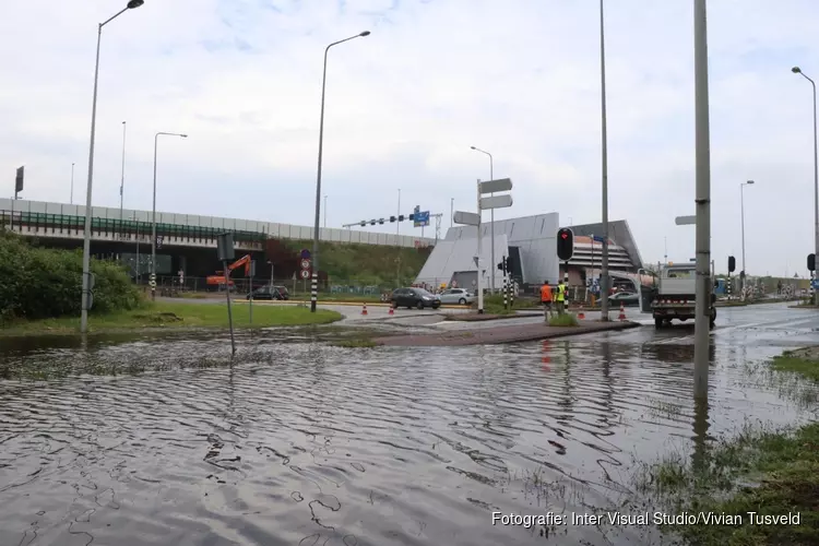 Hoosbui zorgt voor wateroverlast in Zuidoost