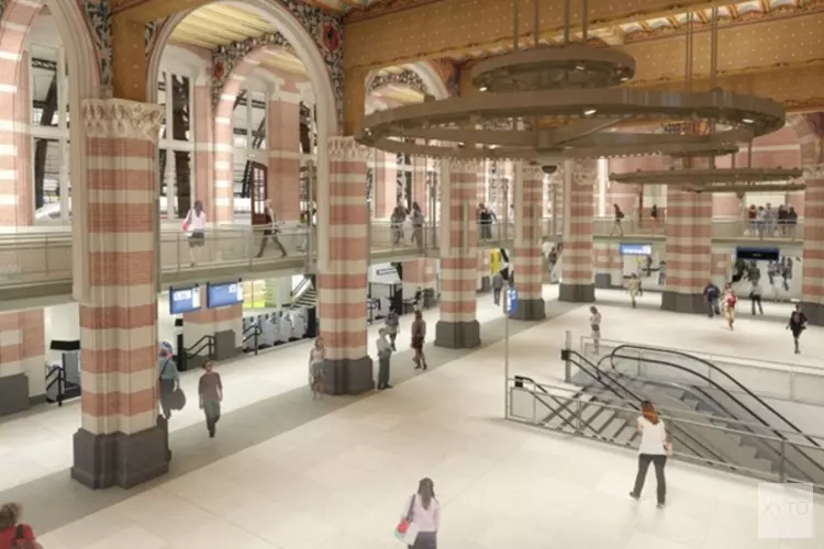 Nieuwe Cuyperstrap verbindt monumentale hal Centraal Station met ondergelegen metrostation