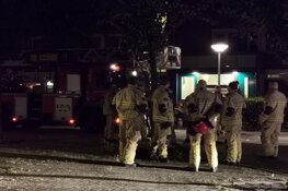 Brand in trappenhuis appartementencomplex Amsterdam Noord