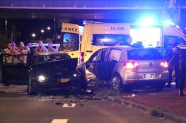 Meerdere gewonden bij zwaar ongeval op Karspeldreef