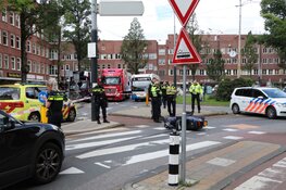Zwaargewonde bij ongeval Hoofddorpplein