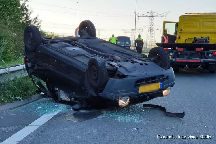 Ongeval door overstekende eenden