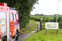 Lichaam aangetroffen na grote brand