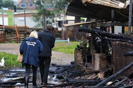 Lichaam aangetroffen na grote brand
