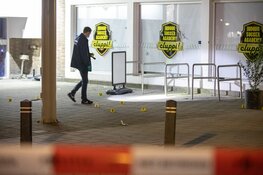 Kogelregen op sportgebouw Johan Huizingalaan