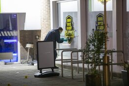 Kogelregen op sportgebouw Johan Huizingalaan