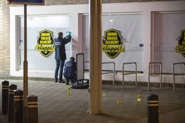 Kogelregen op sportgebouw Johan Huizingalaan