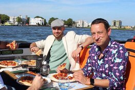 New York Pizza en LOVERS canal cruises starten unieke samenwerking
