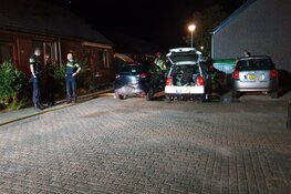 Auto in brand in Landsmeer
