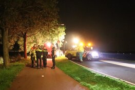 Auto belandt in het water bij Abcoude, bestuurder niet aangetroffen