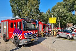 Grote brand in appartement in Amsterdam Nieuw-West