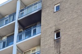 Grote brand in appartement in Amsterdam Nieuw-West