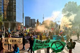 Demonstratie op Zuidas