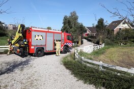 Brand bij zorgboerderij in Ouderkerk aan de Amstel