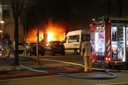 Tientallen woningen ontruimd na grote brand kringloopwinkel Postjesweg