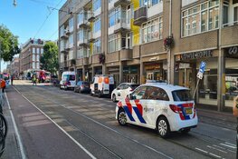 Woningen ontruimd bij gaslek bij Albert Heijn op de Kinkerstraat
